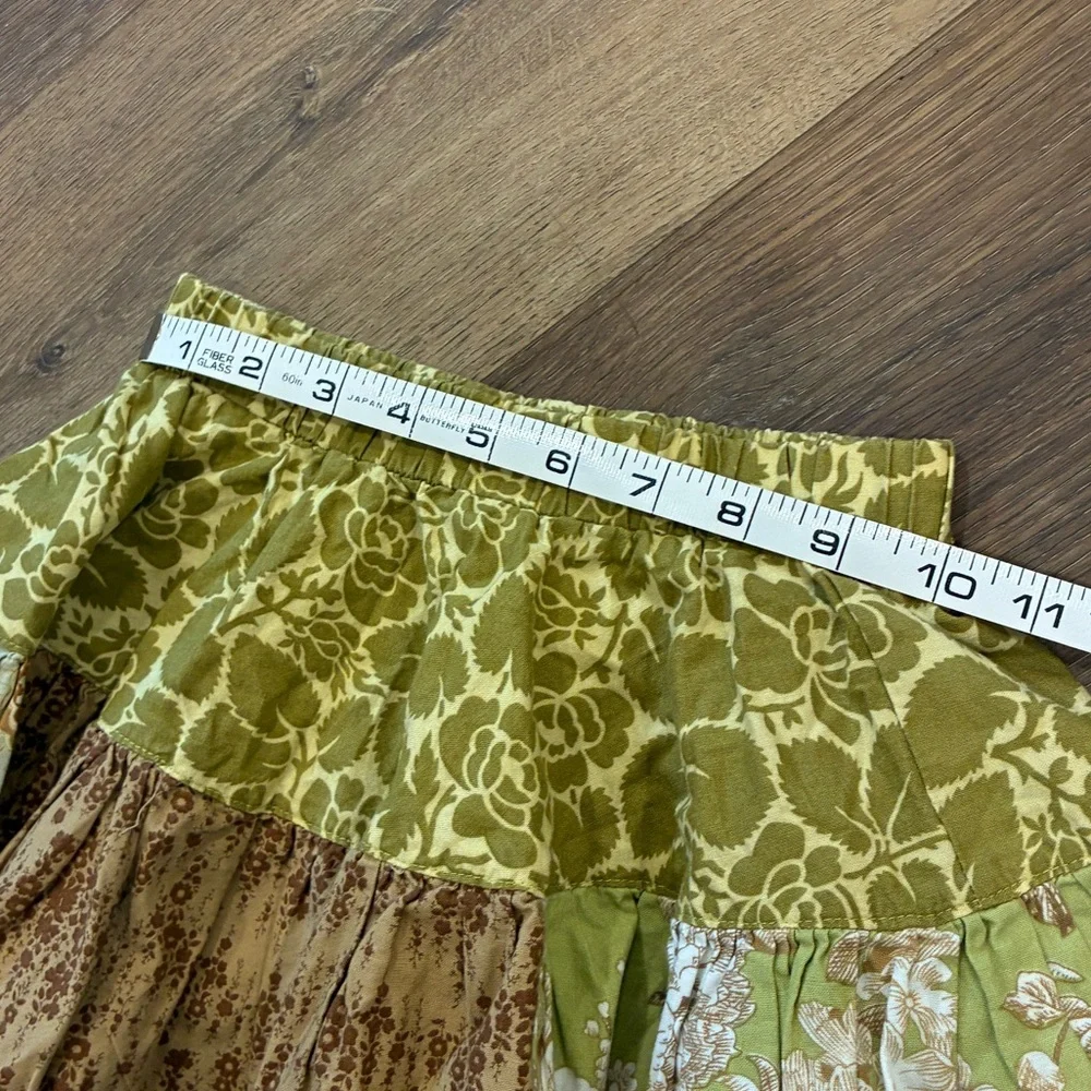 Matilda Jane Green Twirl Molly Skirt Size 6 Girl